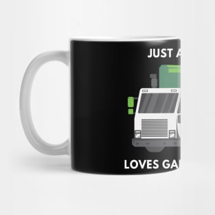 Just a boy who loves garbage trucks Mug